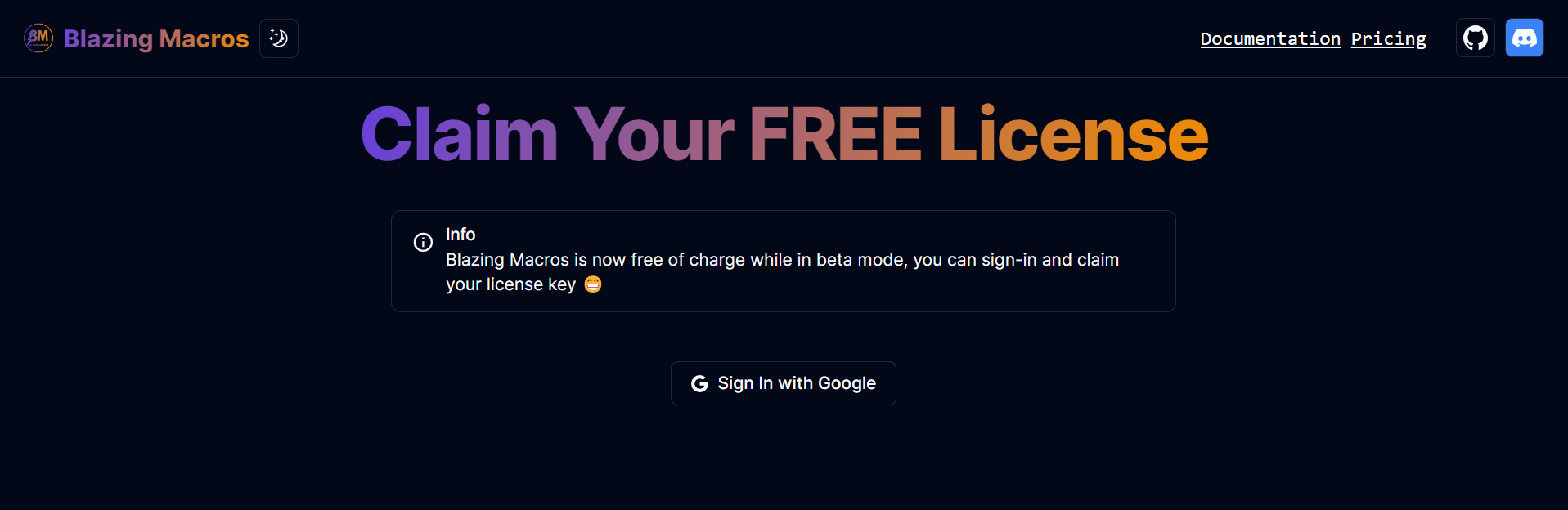 Claim License Image