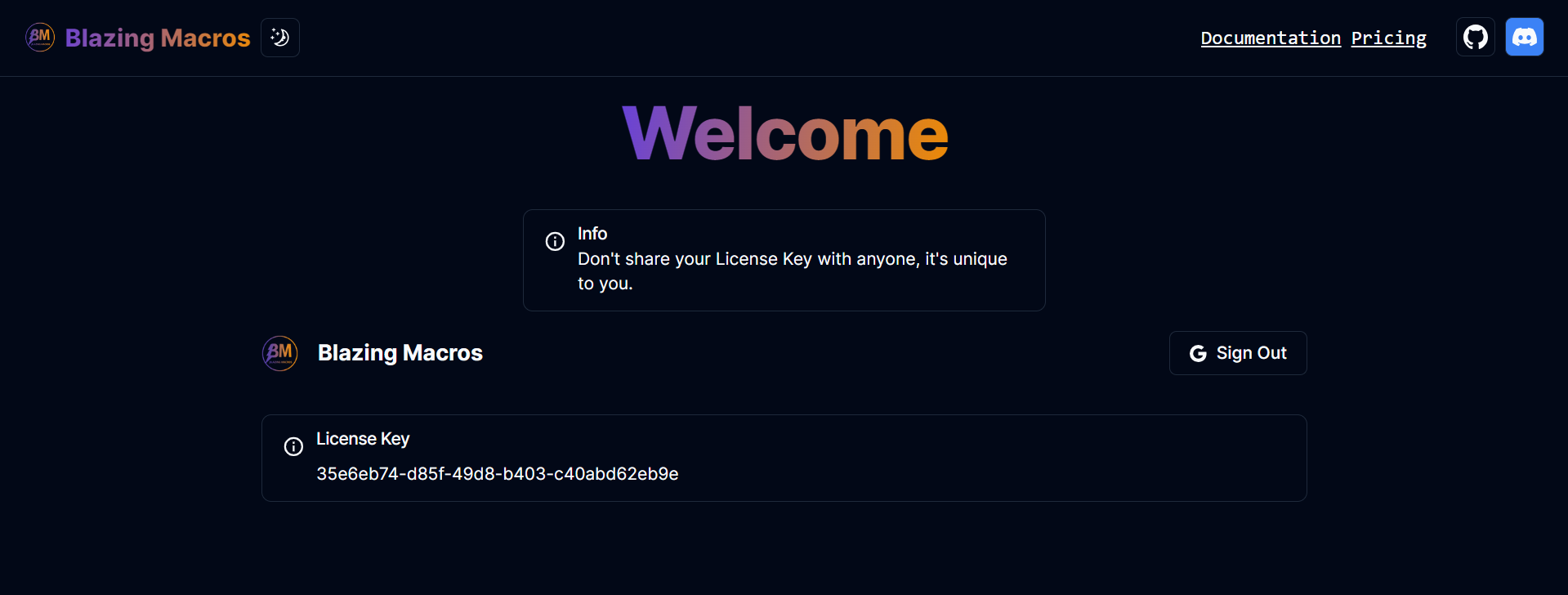 Claimed License Image
