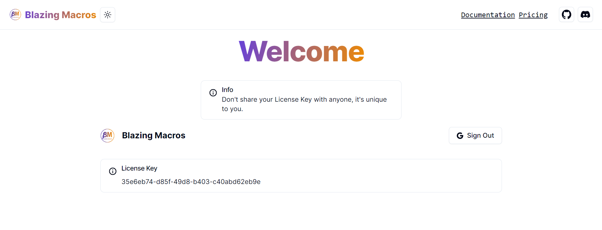 Claimed License Image