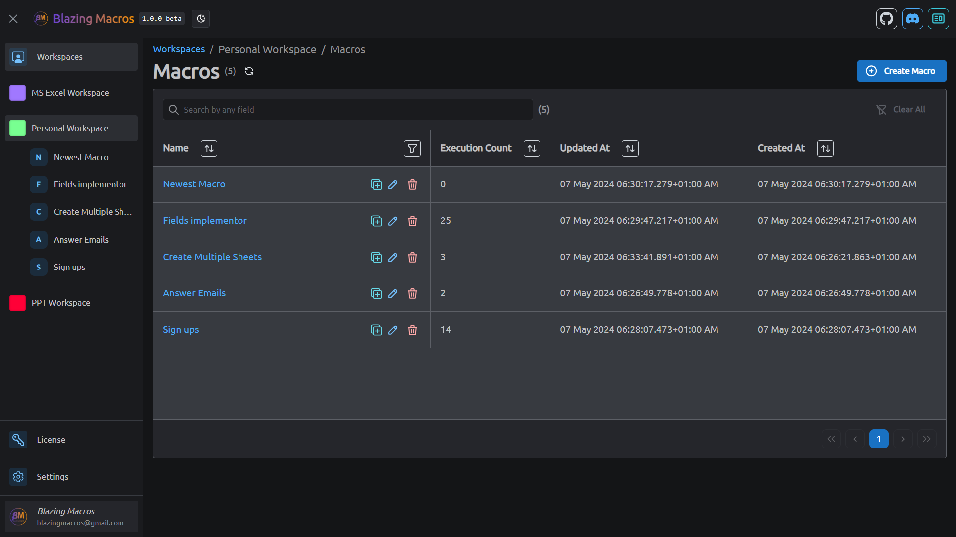 List Macros Image