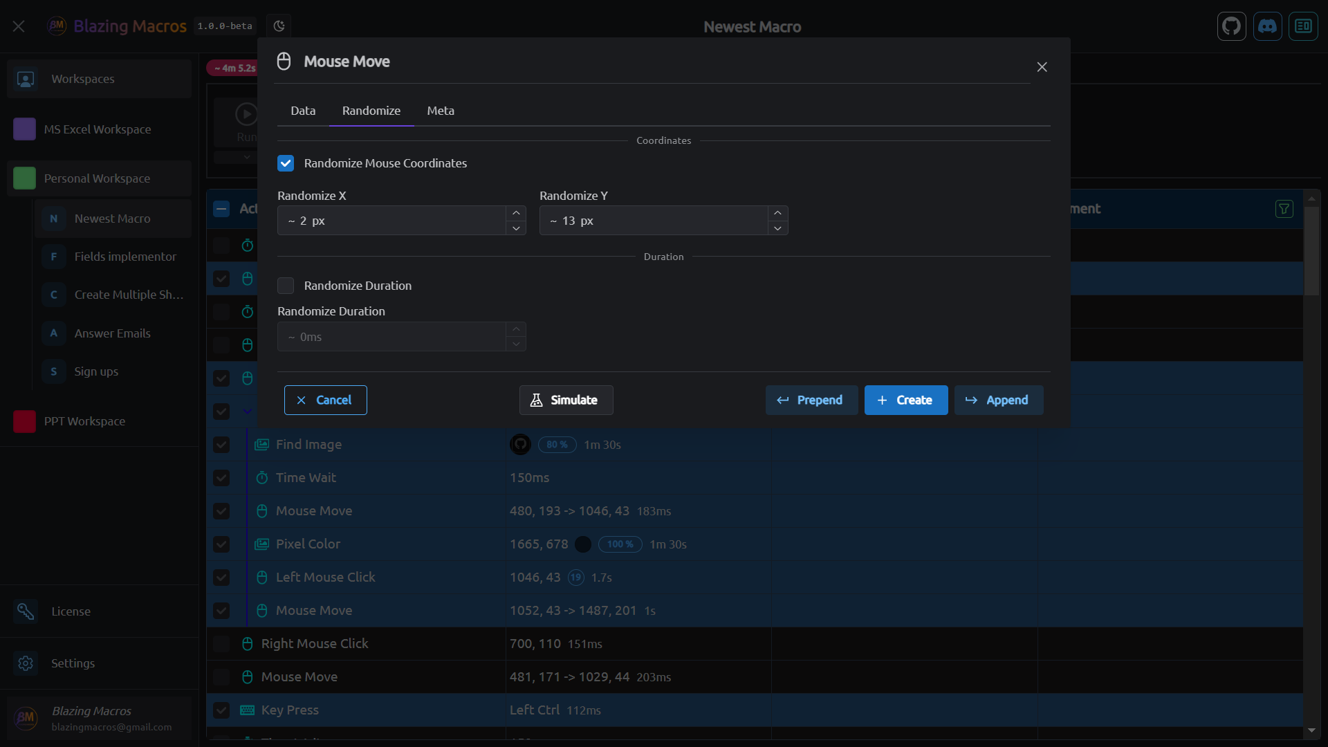 Mouse Move Randomize Image
