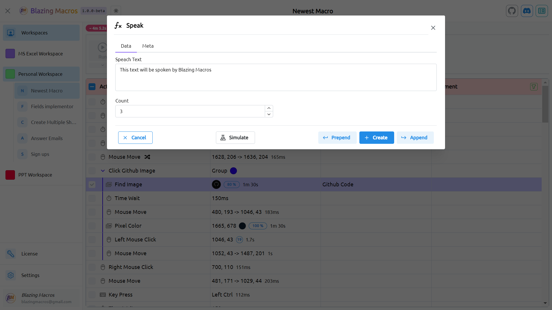 Speak Data Image